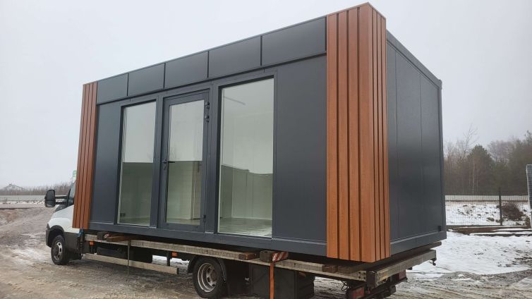 Pawilon biurowy 6x3 transport