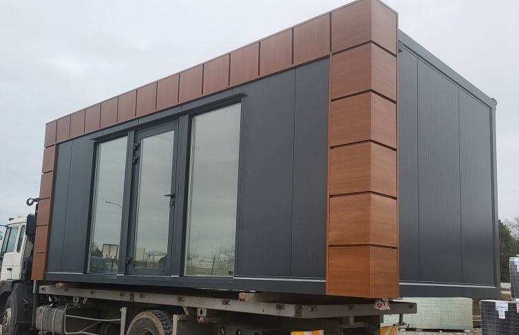 Pawilon biurowy 7m x 3m transport