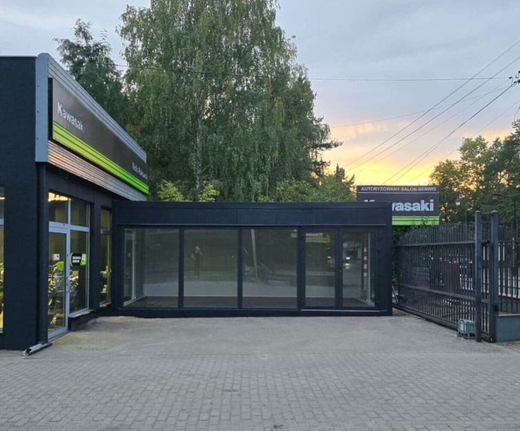 Pawilon ekspozycyjny salon showroom