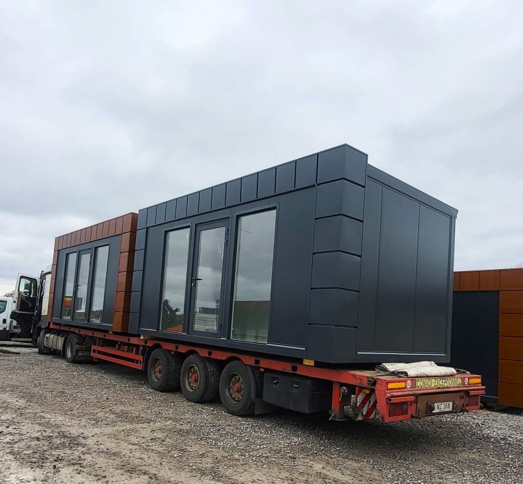 Pawilony standardowe transport