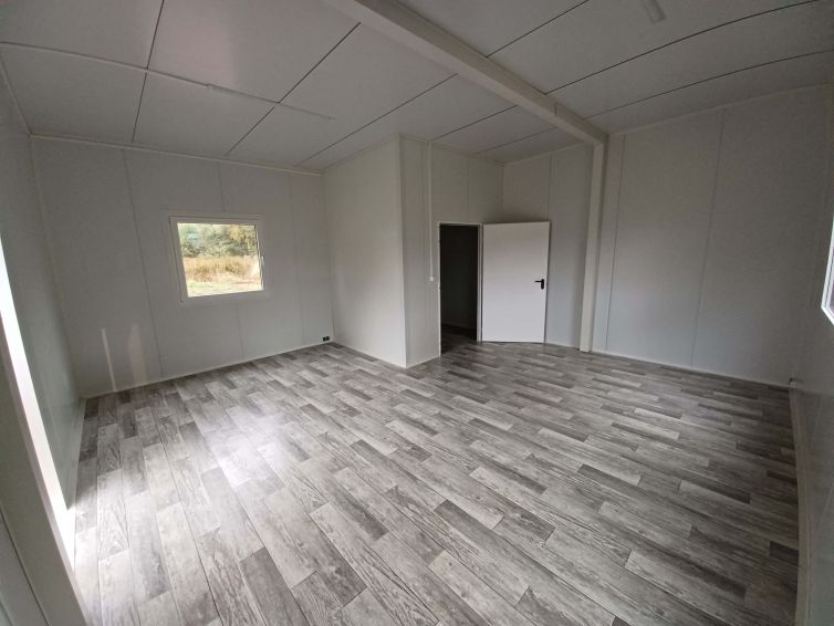 Sala pawilon kontener świetlica z płyty warstwowej